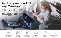 Masajeador De Piernas Con Presión De Aire Para Relajación Muscular Y Drains Líquidos 360° Promueve La Circulación Sanguínea - details 11