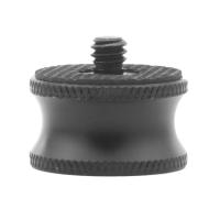 Adaptador de 3/8 a 1/4 para estudio de fotografía, Mini 3/8 hembra a 1/4 macho, montaje de tornillo, trípode de cámara, cabeza esférica - details 0