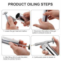 Mini Pistola De Grasa VAKIND 1-5pcs Capacidad De 80 CC Salida De Presión 1000 PSI Herramienta De Mano Para Máquinas Lubricante De Alta Presión - details 10