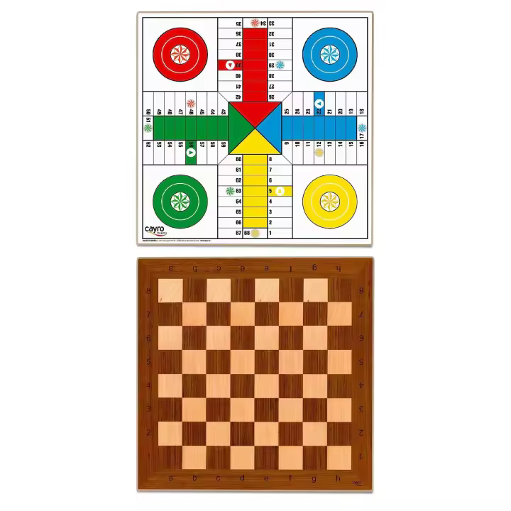 Tablero Parchis Y Ajedrez - 1