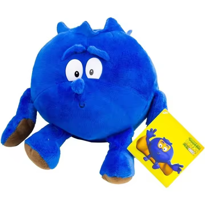 GODNESS GANG - Peluche Arándano - Soft - Mide 24cm - Regalo original - Divertido - Coleccionable - Idea regalo para niños y niñas de todas las edad - - 1