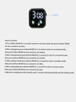 Reloj Inteligente Para Niños 2PCS Pulsera Deportiva Estilo Simple Y Moda Pantalla Táctil Regalo Para Chicos Y Chicas - details 7
