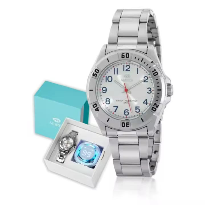 Reloj MAREA Comunion Analogico B41399/1 PACK: Reloj Niño Comunión + Auriculares Bluetooth. - 1