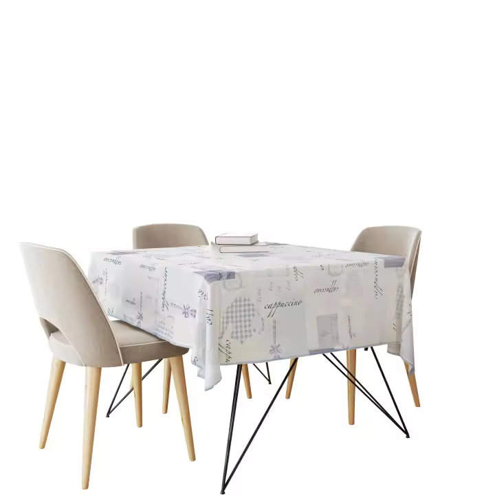 NQT Mantel de Mesa Rectangular Hule Impermeable y Antimancha multi tamaño y multi diseño ropa mesas para hogar cocina - 1