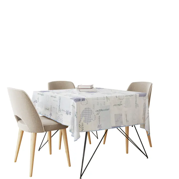 NQT Mantel de Mesa Rectangular Hule Impermeable y Antimancha multi tamaño y multi diseño ropa mesas para hogar cocina - 1