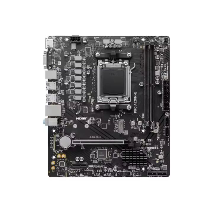 PLACA BASE MSI PRO A620M-E AM5 MATX 2XDDR5 - 1