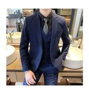 Traje De Novio Para Hombre S-9XL Moda Negocios Profesional Traje Formal Coreano Conjunto De Chaqueta Chaleco Y Pantalones Para Banquete - details 19