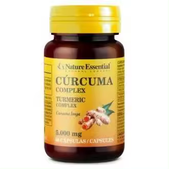Nature Essential Curcuma 5000Mg + Vit C + Pimienta 60Caps - 1