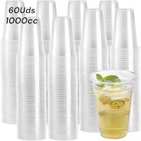 Start Electric | Vasos de Plástico Desechables Resistentes - Polipropileno Transparente - 60/100/270 Unid. - Capacidades de 220 cc y 1000 cc - Ideales para Fiestas, Eventos y Celebraciones | Marca Maxi Products - details 4