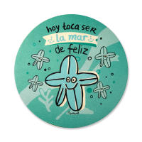 YOSIQUESE Alfombra Ratón | Modelo: 'Hoy toca ser la mar de feliz' | Productos y regalos solidarios hechos por personas con discapacidad - details 5