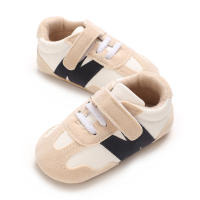 Zapatos Deportivos Infantis Color Bloqueados Antideslizantes Y Cómodos Para Caminar Suela De Goma Tallas 0-18M Hombres - details 17