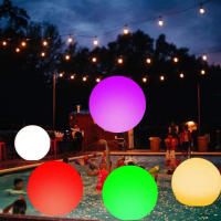 Bola De Navidad Inflable LED De 16 Colores Luminosa Y Remotamente Controlada Bola Decorativa De Festival Para Agua Y Playa PVC 40cm - details 7