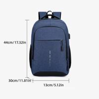 Mochila de viaje para hombre y mujer, bolso de ordenador sencillo, a la moda, ideal para estudiantes - details 14