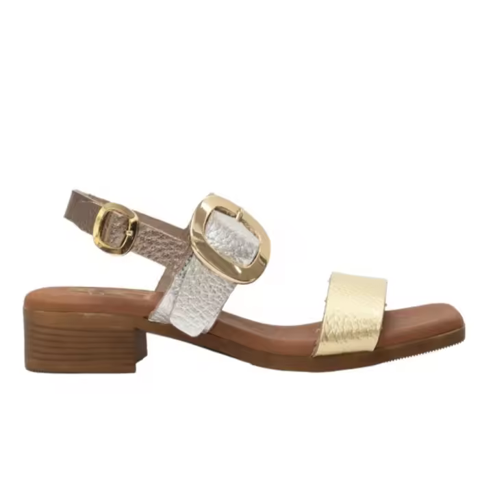 Shoes Sandalias marca Oh! My Sandals para mujer en color metal - 1