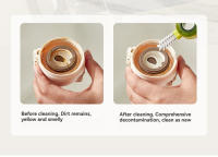 Cepillo Para Vaso 3 En 1 Con Isolación Y Limpieza De Abertura U-Shaped Herramienta De Limpieza Para Botellas Y Vajilla - details 5