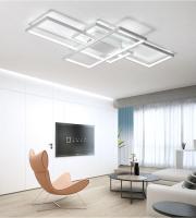 Lámpara De Techo LED Moderna Con Control Remoto Para Sala De Estar Restaurante Y Comedor Iluminación Dimmable Y Efectiva - details 5