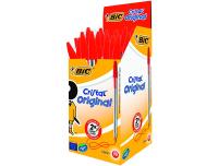 CAJA 50 UNIDADES BOLÍGRAFO BIC CRISTAL ORIGINAL ROJO - details 0