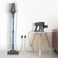 Aspiradora escoba sin cable 25kPa, inalámbrica vertical y de mano, 6 en 1 ligera, varita flexible 180°, 45 min, depósito 1,2 L, cepillo para mascotas, alfombra y suelos duros - details 3