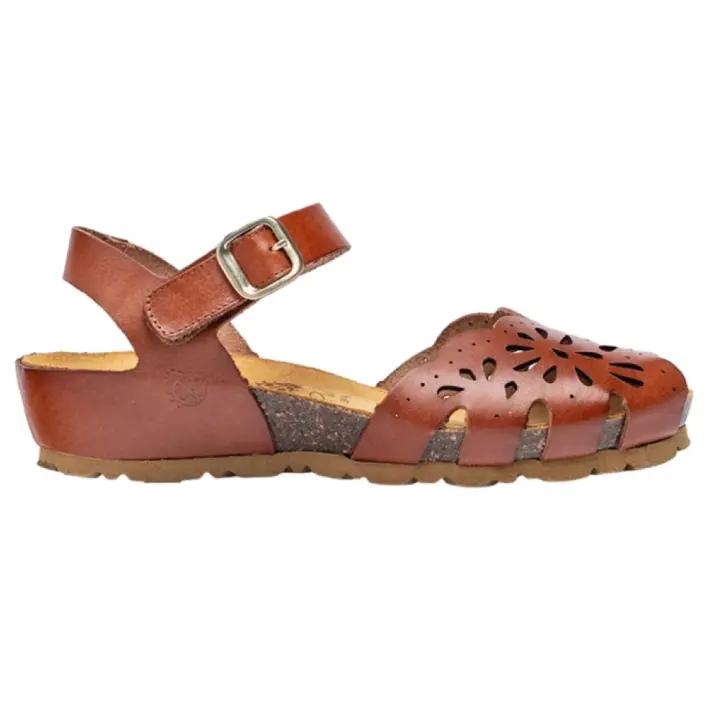 Sandalia cangrejera Yokono para mujer Moncaco 047 color marrón - 1