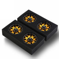 4Pcs Rueda De Aleación De Aluminio CNC 1.9 Para Coche RC Crawler 1/10 Axial SCX10 90046 AXI03007 TRX4 VS4-10 Gen8 RBX10 Rojo Y Negro - details 6