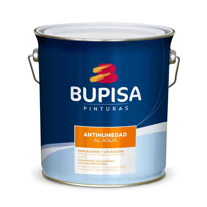 Bupisa Pintura Antihumedad Agua 4L - 1