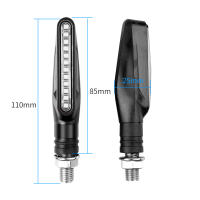 Luces De Señalización LED Para Motocicleta Indicadores Direccionales Luz De Frenado Trasera Lámpara DRL De Parada Flasher - details 9