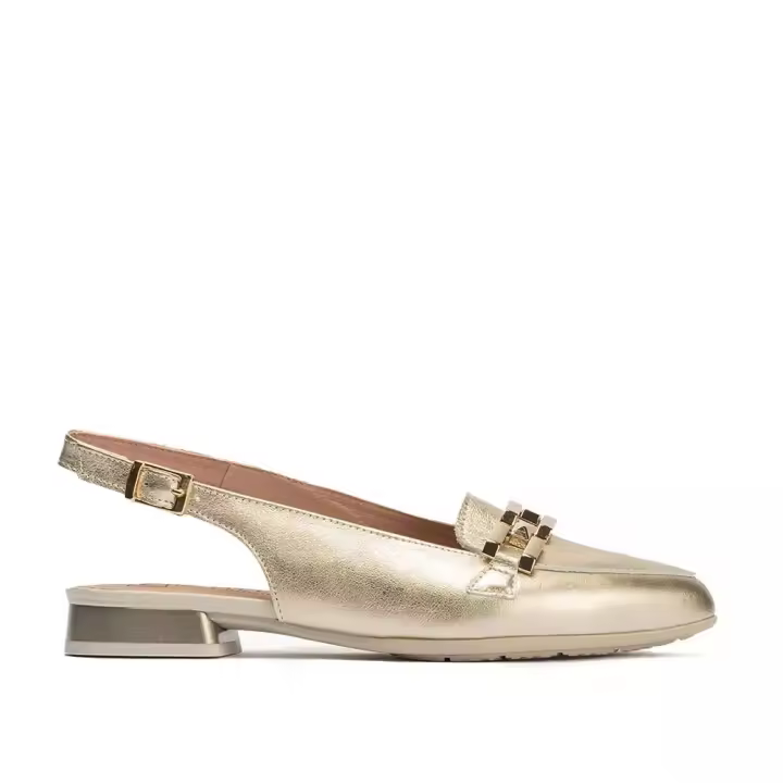 Mocasín plano Pitillos 5785 oro mujer552730018 - 1