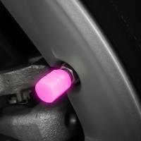20Pc Luminous Valve Caps Fluorescentes Para Coche Motocicleta Bicicleta Cubiertas De Válvula De Noche Brillantes Accesorios De Estilo Para Ruedas De Coche - details 5