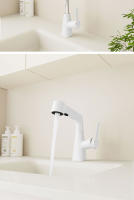 Grifo Giratorio De Baño Corea Lavabo Tapa De Cocina Acero Inoxidable Cerámica Material De Válvula Montaje En Superficie - details 7