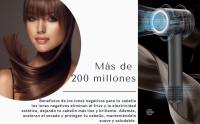 Secador de Pelo Profesional Super Hair Dryer IONIC pantalla LED táctil Diseño Innovador de Ultima generación Sin Aspas, Con Seis Accesorios, incluye soporte de pared, Boquilla Alisadora, Flyaway, Difusor, Boquilla aire suave, Boquilla suave. ALUMAR - details 1