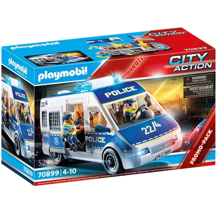 PLAYMOBIL - FURGONETA DE LA POLICÍA, 70899, PRODUCTO OFICIAL - 1