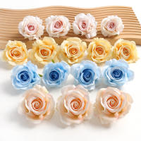 5/10pcs Cabezas De Rosa Silken Artificial Para Scrapbooking Decoración De Casas Bodas Navidad Arco De Navidad Decoración De Pasteles - details 2