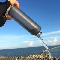 Botella de Agua Plana, botella de Agua Plana del plástico transparente, botella de Agua que Acampa, botella de Agua Delgada reutilizable - details 2