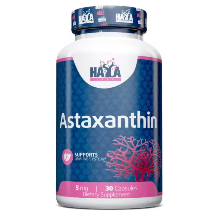 HAYA LABS Astaxanthin 5 mg. - 30 Caps. - 1