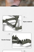 Soporte Base Plegable Para Tanque De Gas Anti Desbaste Trípode Accesorios Para Camping Y Cocina Material Plástico - details 5