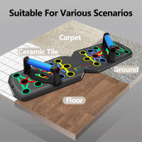 Juego Multifuncional Portátil De Push-Up Con Manillas Equipo De Fitness Plegable Para Entrenamiento De Pecho Abdomen Brazos Y Espalda - details 3
