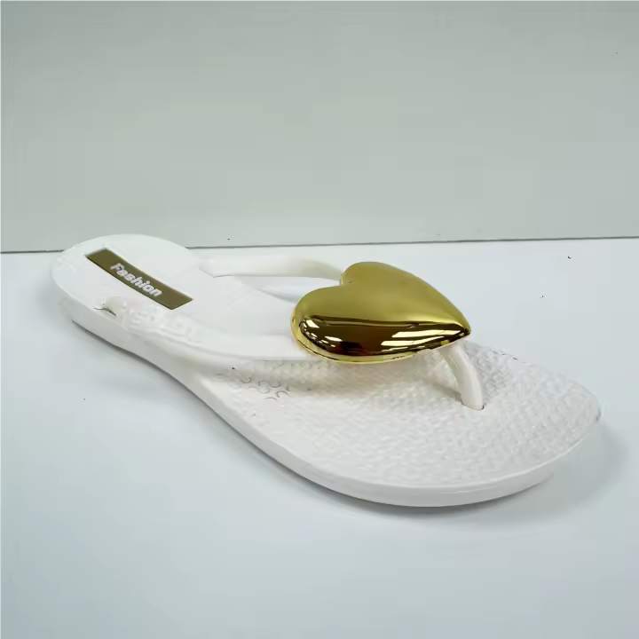 Chancla Corazon Blanco - 1