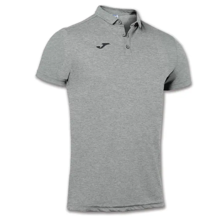 POLO MANGA CORTA HOBBY GRIS MELAGNE - 1