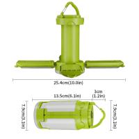 Lampara Camping,1500mAh Camping de Interior Led Recargable con 96 LEDs,Impermeable Luz Camping para Camping, Emergencia, Pesca, Caminar,etc - details 0