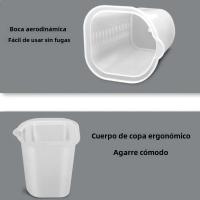 Juego De Alimentador De Acuario Con Ventosa Para Peces Y Cucarachas Rojas Tapered Hopper Basket De Plástico Para Alimentación De Tanque De Peces - details 7