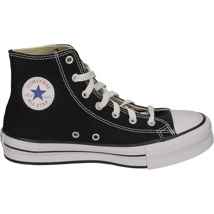 CONVERSE 272855C CTAS EVA LIFT HI BLACK/WHITE/BLACK - 1