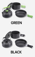 Juego De Cocina Para Camping Portátil Y Ligero Equipamiento De Picnic Al Aire Libre Con Olla Y Utensilios De Acero Inoxidable - details 16