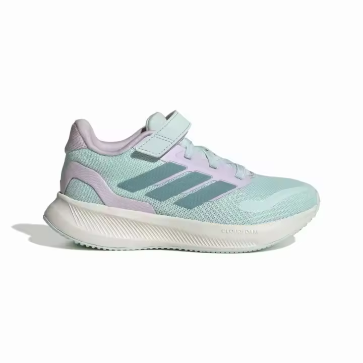 Zapatilla Adidas Niños Runfalcon 5 Verde - 1