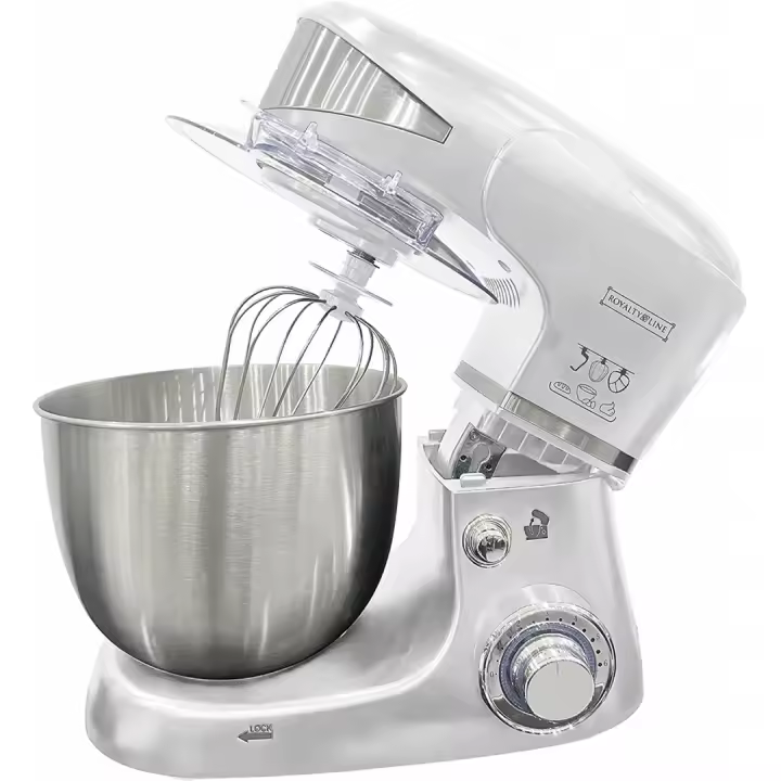 Batidora-Amasadora Royalty Line  de 6 litros  1600W , NEGRO, ROJO, GRIS - 1