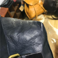 Bolso Bandolera Mujer MJ De Cuero Genuino Pequeño Bolsos Cruzados Retro Para Niñas Bolsa De Mano Suave Con Bolsillo Para Teléfono Móvil - details 24