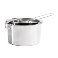 2 Pcs Pote De Cera Para Velas 400ml Con Manija Larga Acero Inoxidable Fundidor Para Derretir Cera De Velas Y Agua - details 7
