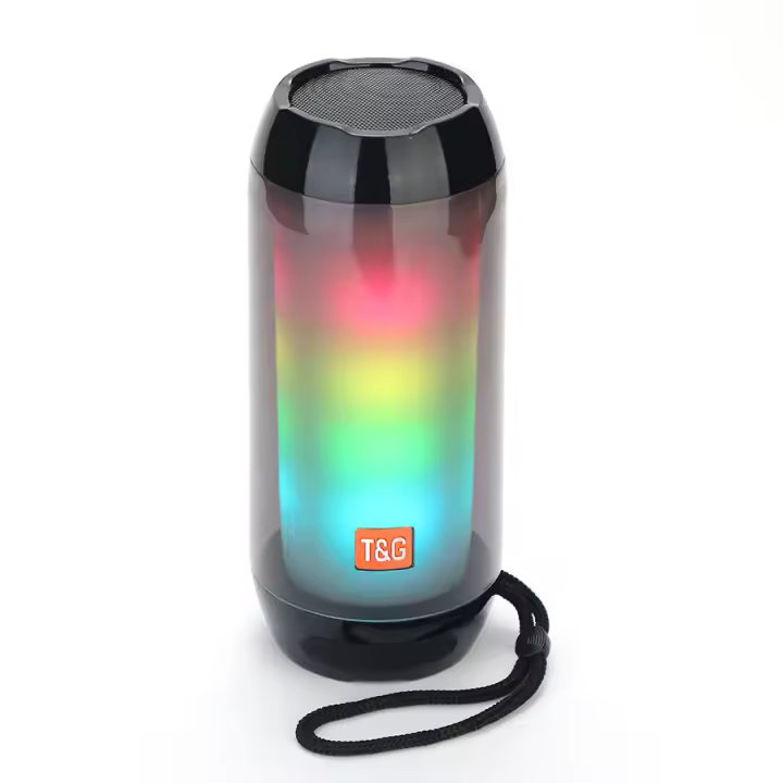 Mini Altavoz Bluetooth 5.3 Pro Stima TG-643 LED Negro - 1
