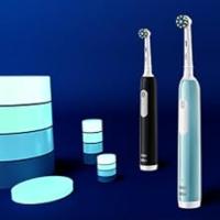 Cepillo de Dientes Eléctrico Oral-B Pro 1 Azul Turquesa, Pack Regalo Funda de Viaje y con 2 Cabezales Cross Action de Recambio. Sensor de presión encías. - details 6