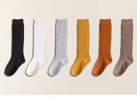 3 Pares De Medias De Compresión Para Mujer Calcetines De Talle Alto Para Correr Y Atender a Bebés Medias Deportivas Cómodas Y Sencillas De Algodón Y Spandex - details 1