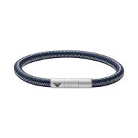 Armani pulsera para hombres moda joyas de lujo ligero acero inoxidable nylon pulsera tejida regalo de cumpleaños para hombres EGS2990040 - details 0